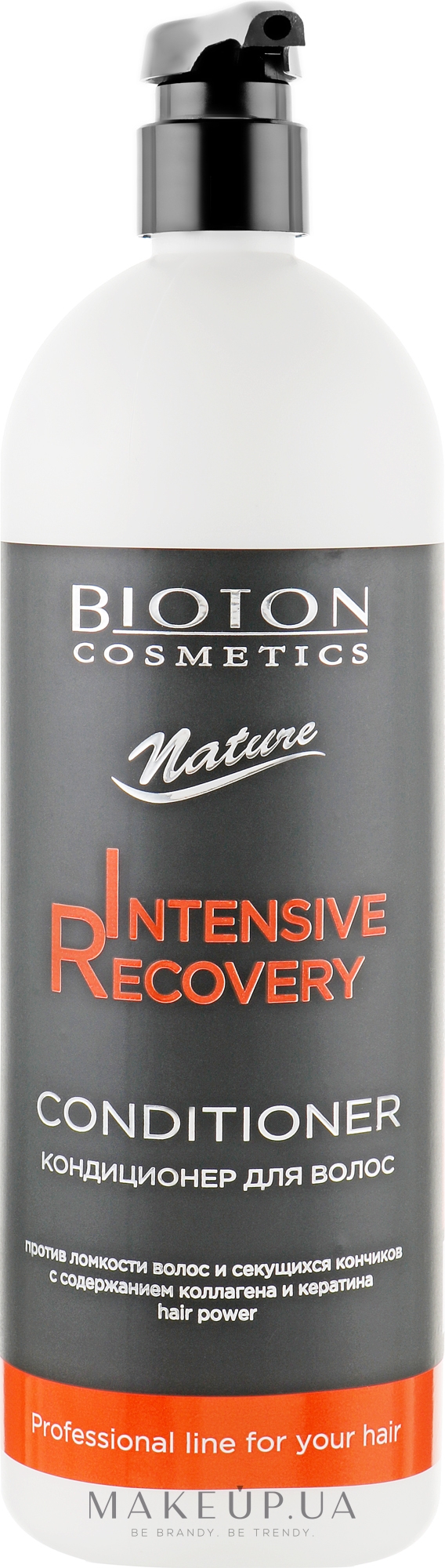 Бальзам-кондиціонер для волосся - Bioton Cosmetics Nature Professional Intensive Recovery Conditioner — фото 1000ml