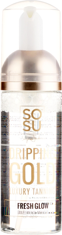 Мус для видалення автозасмаги - Sosu by SJ Luxury Tanning Dripping Gold Tan Removal Mousse — фото N2