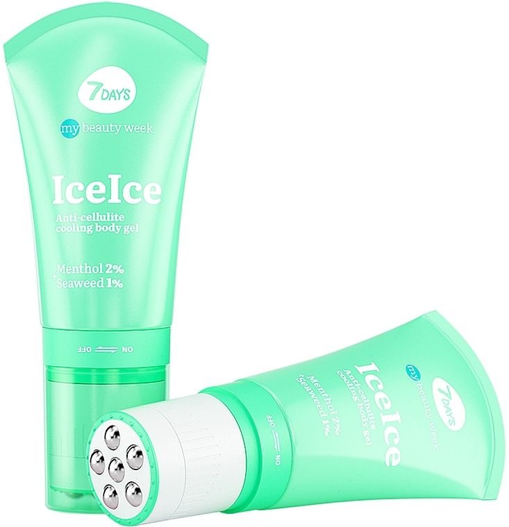 Антицелюлітний охолоджувальний кріогель для тіла - 7 Days My Beauty Week IceIce Anti-Cellulite Cooling Body Gel — фото N1