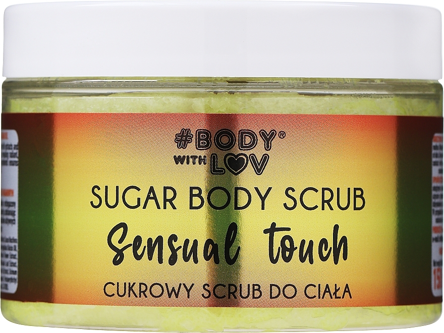 Цукровий скраб для тіла - Body with Love Sensual Touch Sugar Body Scrub — фото N2