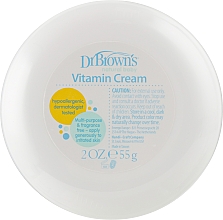 Заспокійливий вітамінний дитячий крем - Dr. Brown's Natural Baby Vitamin Cream — фото N2