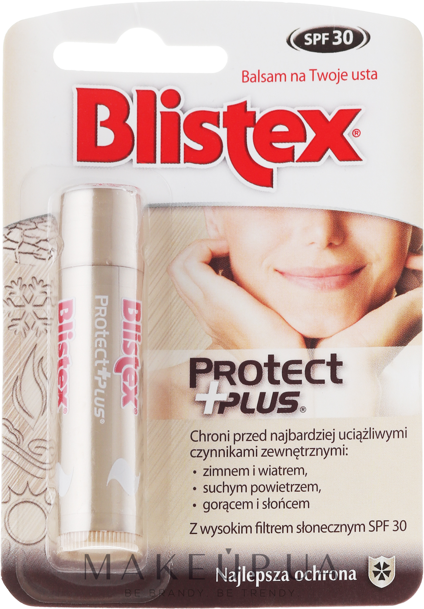 Бальзам для губ защитный - Blistex Protect Plus Lip Balm SPF 30 — фото 4.25g