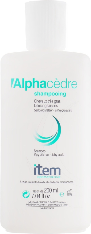 Шампунь для жирного олосся - Item Alphacedre Shampooing for Very Oily Hair — фото N2