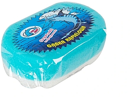 Овальна губка для ванни, блакитна - Ewimark — фото N1