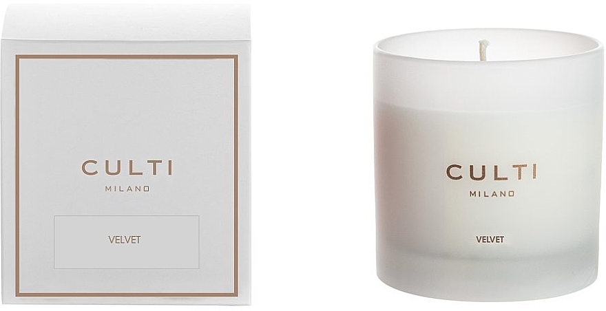 Ароматична свічка - Culti Milano Candle Bianco Velvet — фото N1