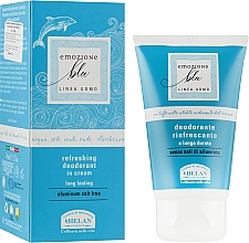 Кремовый дезодорант освежающий для мужчин - Helan Emozione Blu Refreshing Deodorant in Cream — фото N1
