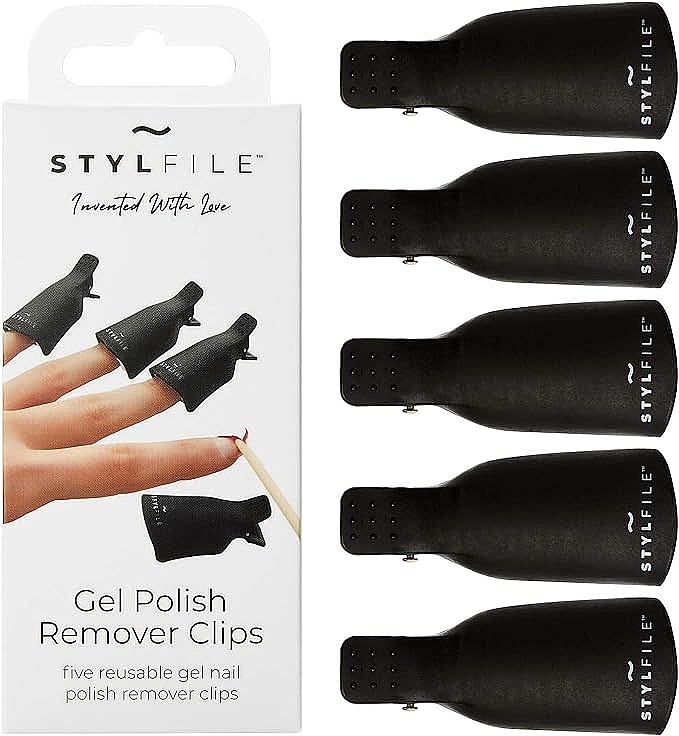 Затискачі для зняття гель-лаку - Stylideas Stylfile Gel Polish Remover Clips — фото N1