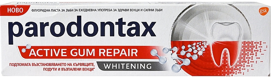 Зубна паста - Parodontax Active Gum Repair Fresh Mint — фото N1