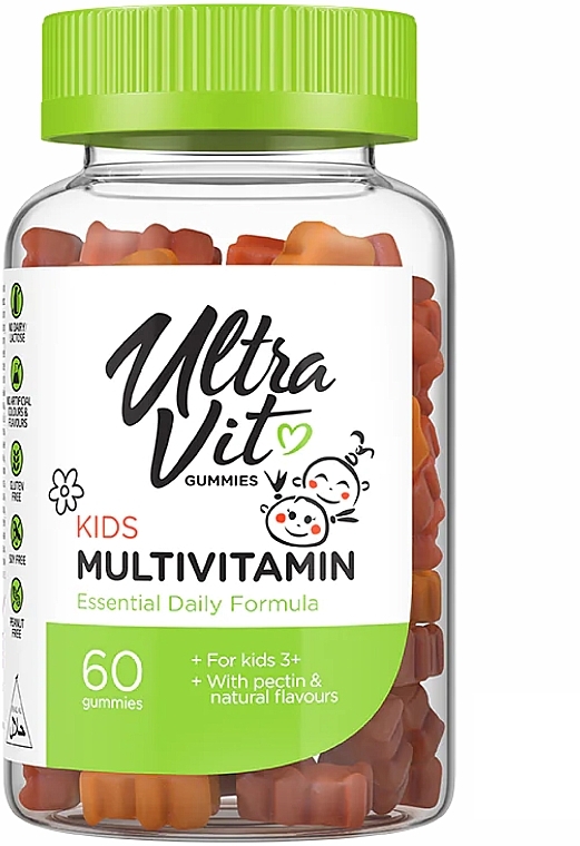 Мультивитамины для детей - UltraVit Kid's Multivitamin — фото N1