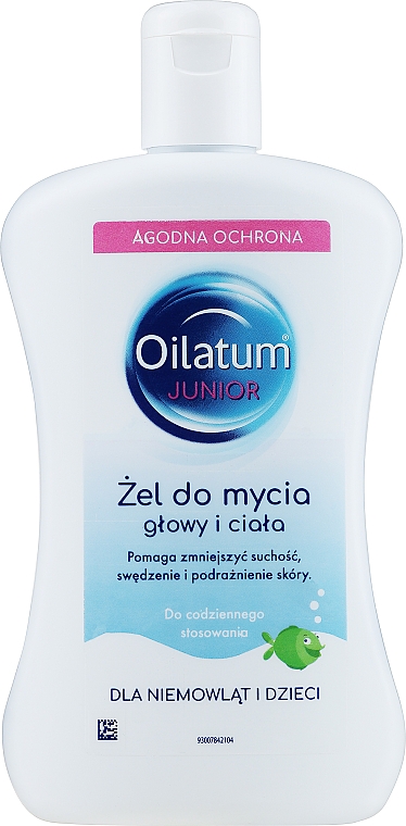 Гель для миття волосся і тіла - Oilatum Baby Gel-Shampoo — фото N1