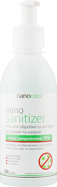Санитайзер для рук - Nanocode Nano Sanitizer — фото N5