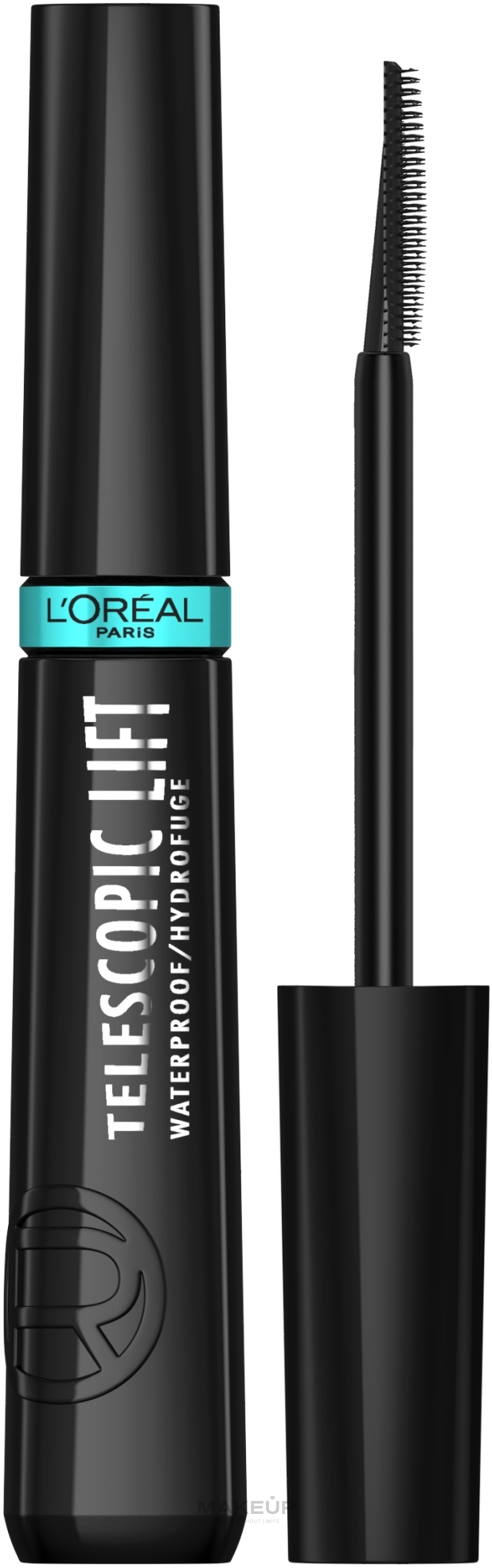 Тушь для телескопического удлинения и объема ресниц водостойкая - L'Oreal Paris Telescopic Lift Waterproof Mascara — фото Black