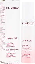 Матирующая эмульсия - Clarins White Plus Emulsion SPF20 — фото N1