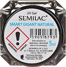 Духи, Парфюмерия, косметика Гель для ногтей - Semilac Smart Gigant Natural