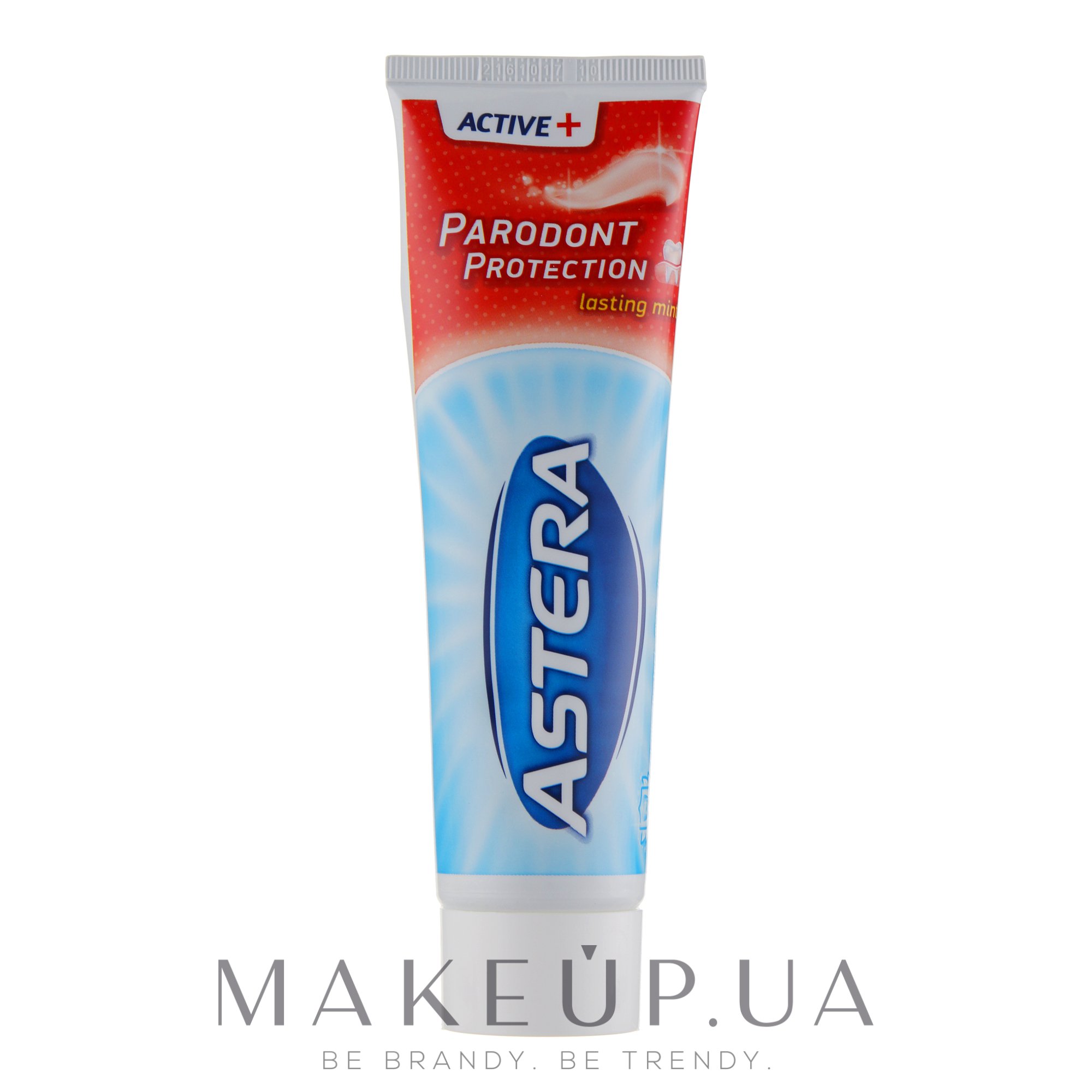Зубна паста для захисту від пародонтозу - Astera Active+ Parodont Protection Lasting Mint — фото 100ml
