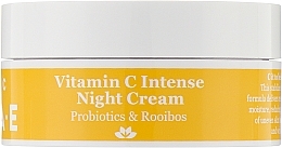 Парфумерія, косметика Інтенсивний нічний крем з вітаміном С, пробіотиками та чаєм ройбуш - Derma E Vitamin C Intense Night Cream (міні)