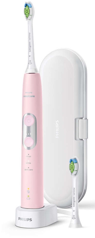Електрична зубна щітка, рожева - Philips ProtectiveClean 6100 HX6876/29