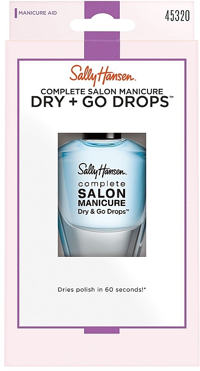 Краплі для сушки лаку - Sally Hansen Salon Manicure Dry & Go Drops — фото N2