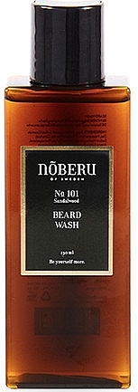 Шампунь для бороди - Noberu Of Sweden №101 Sandalwood Beard Shampoo — фото N1