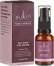 Парфумерія, косметика Омолоджувальний крем для шкіри навколо очей - Sukin Purely Ageless Reviving Eye Cream