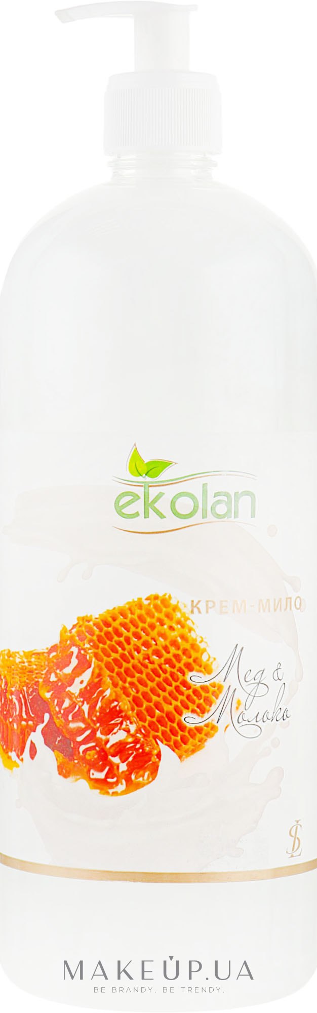 Крем-мило "Мед-молоко" - Ekolan — фото 1000ml