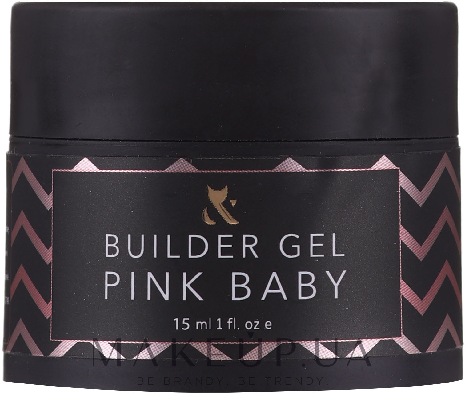 Моделювальний гель - F.O.X Builder Gel Pink Baby — фото 15ml
