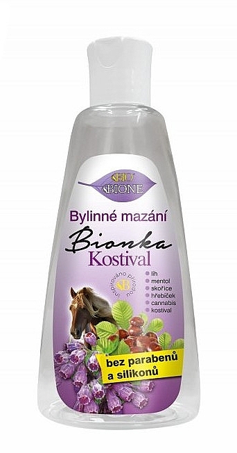 Масажний тонік для тіла з живокостом - Bione Bio Bionka Herbal Tonic Comfrey — фото N1