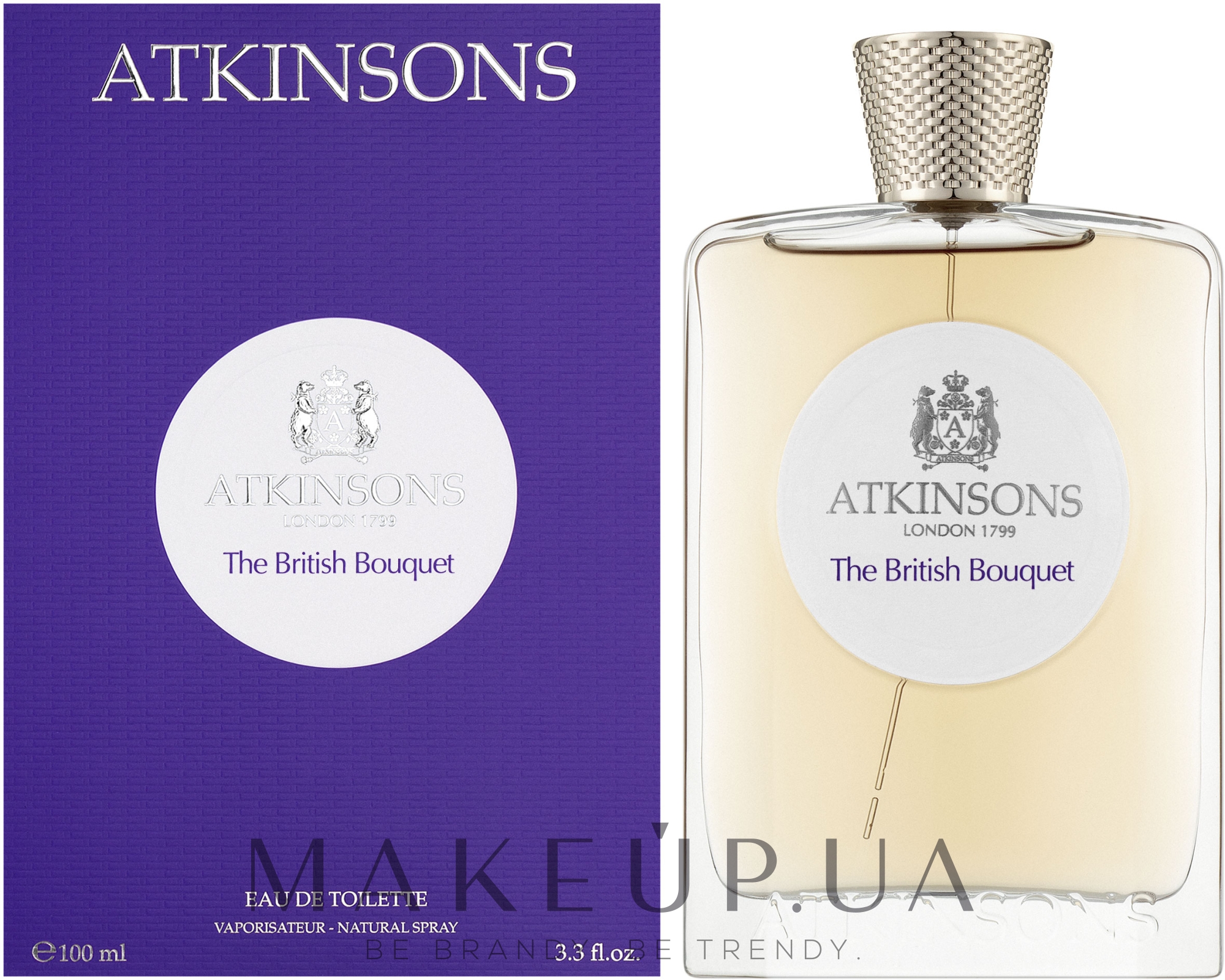 Atkinsons The British Bouquet - Туалетная вода — фото 100ml