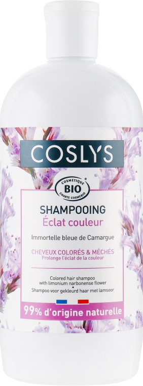 Шампунь для окрашенных волос с морской лавандой - Coslys Shampoo for Colored Hair with Sea Lavender — фото N3