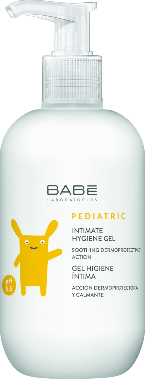 Детский гель для интимной гигиены для девочек и мальчиков с рождения и старше - Babe Laboratorios Intimate Hygiene Gel