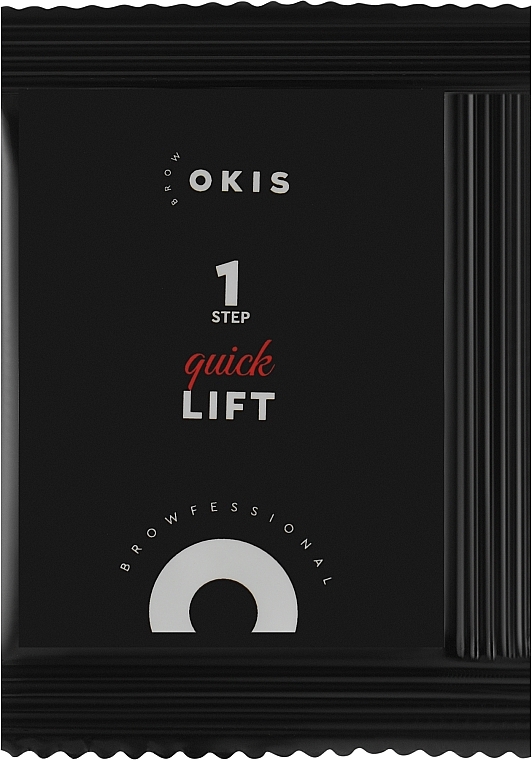 Суміш для ламінування брів та вій у саше - Okis Brow Lami 1 Lift Quick — фото N1