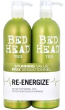 Набір - Tigi Bed Head Re-energize (shm/750ml + cond/750ml) — фото N3