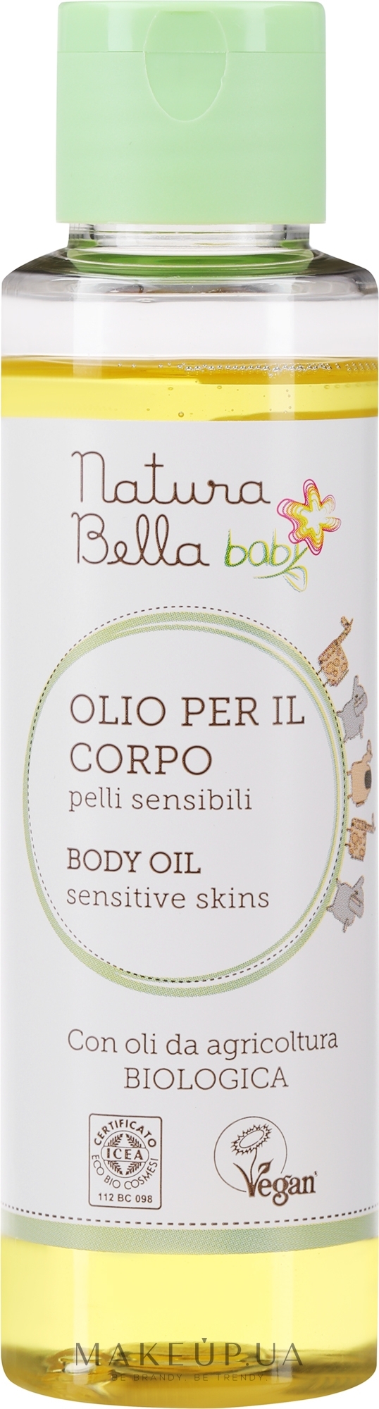 Детское масло для тела - Pierpaoli Natura Bella Baby Body Oil — фото 100ml
