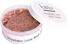 Скраб для тіла з гімалайською сіллю та кісточками полуниці "Strawberry Love" - Tobi Strawberry Love Body Scrub — фото N3