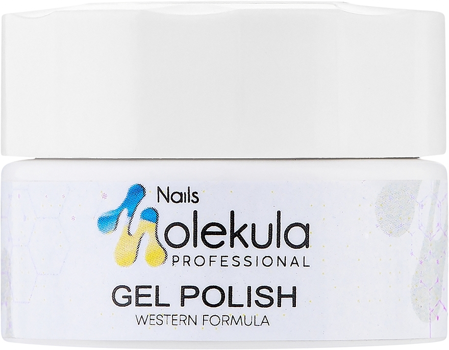 Гель-лак для ногтей с блестками - Nails Molekula Gel Polish Western Formula Magic Night — фото N1