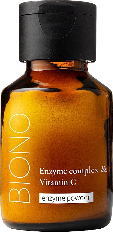 Ензимна пудра для вмивання обличчя з вітаміном С - Biono Enzym Complex & Vitamin C Enzyme Powder — фото N1