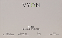 Духи, Парфюмерия, косметика Набор - Vyon Redox Intensive Treatment (peel/10ml + conc/7ml + mask/1.5g + finish/7ml)