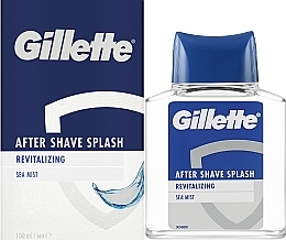 Лосьйон після гоління - Gillette Series After Shave Splash Revitalizing Sea Mist — фото N5