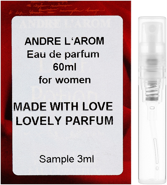 Andre L`Arom Made with Love "Lovely Parfum" - Парфумована вода (пробник)