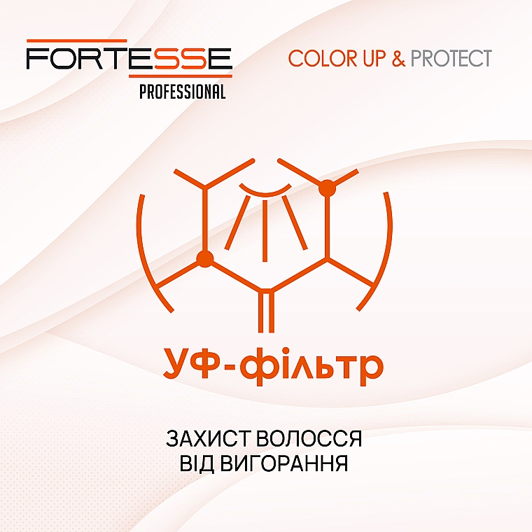 Маска "Стійкість кольору" - Fortesse Professional Color Up & Protect Mask — фото N6