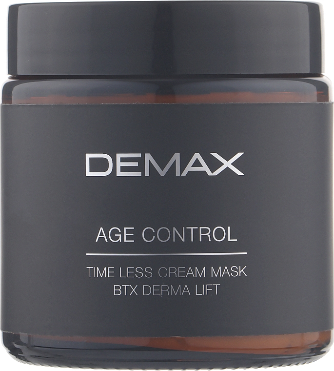 Маска для обличчя "Зворотний час" - Demax Age Control Time Less Cream Mask BTX Derma Lift — фото N1