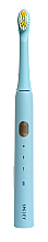 Электрическая звуковая зубная щетка, голубая - Smiley Light — фото N1