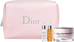 Духи, Парфюмерия, косметика Набор - Dior Capture Youth Gift Set (f/cr/50ml + f/ser/mini/7mlx2 + bag)