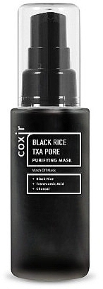 Маска для очищення пор - Coxir Black Rice TXA Pore Furifying Mask — фото N1