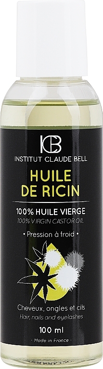 Рицинова олія - Institut Claude Bell Virgin Castor Oil — фото N1