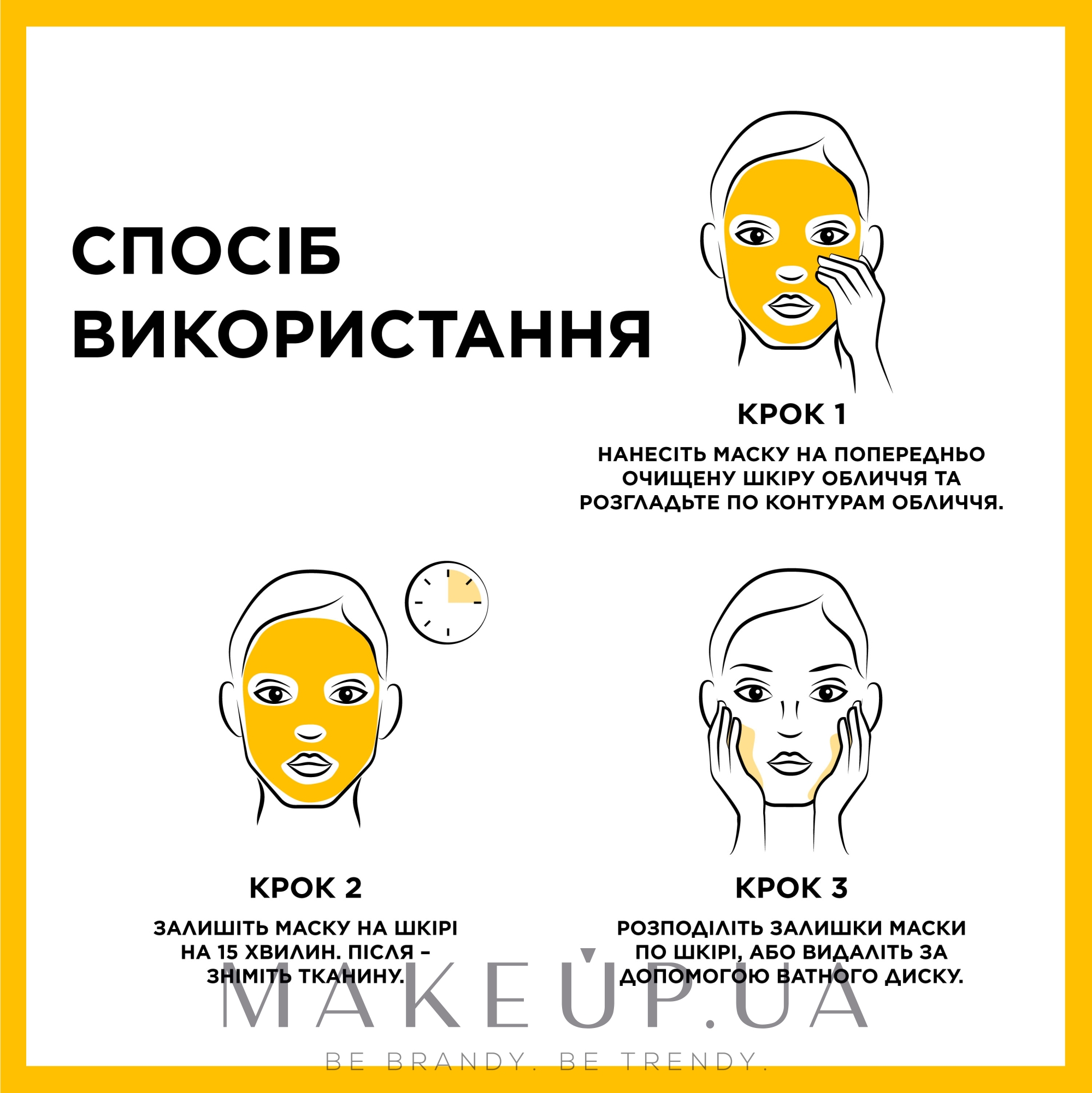 Тканинна маска з вітаміном С для нерівномірного тону тьмяної шкіри обличчя