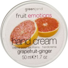Духи, Парфюмерия, косметика Крем для рук "Грейпфрут-Имбирь" - Greenland Fruit Emotion Hand Cream