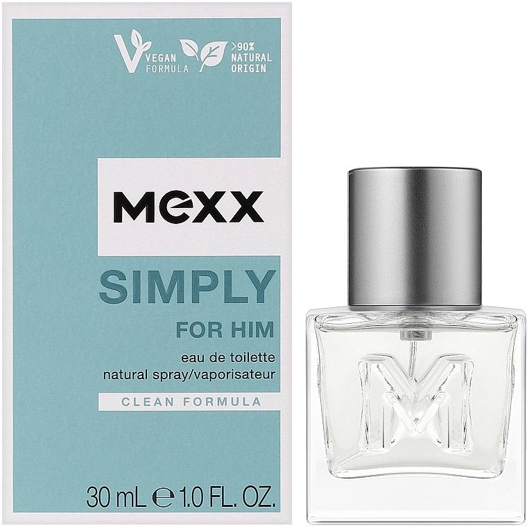 Mexx Simply For Him Eau De Toilette - Туалетна вода — фото N2