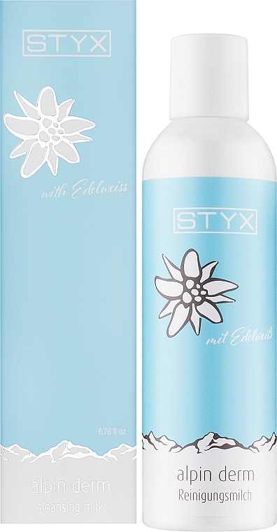 Очищувальне молочко з едельвейсом - Styx Naturcosmetic Alpin Derm Milk — фото N4
