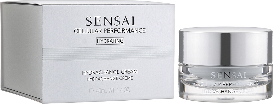 Интенсивный увлажняющий крем с антивозрастным эффектом - Sensai Cellular Performance Hydrachange Cream — фото N2